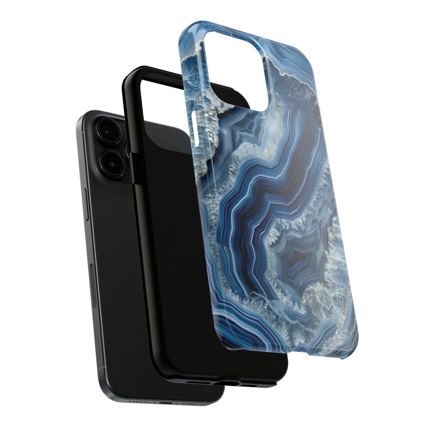 Blue Agate iPhone Case