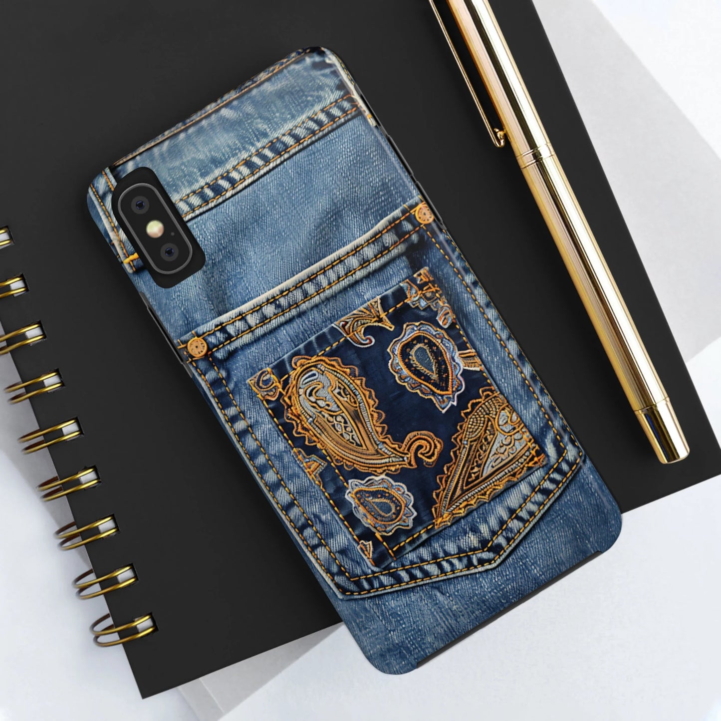 Blue Jean iPhone Case