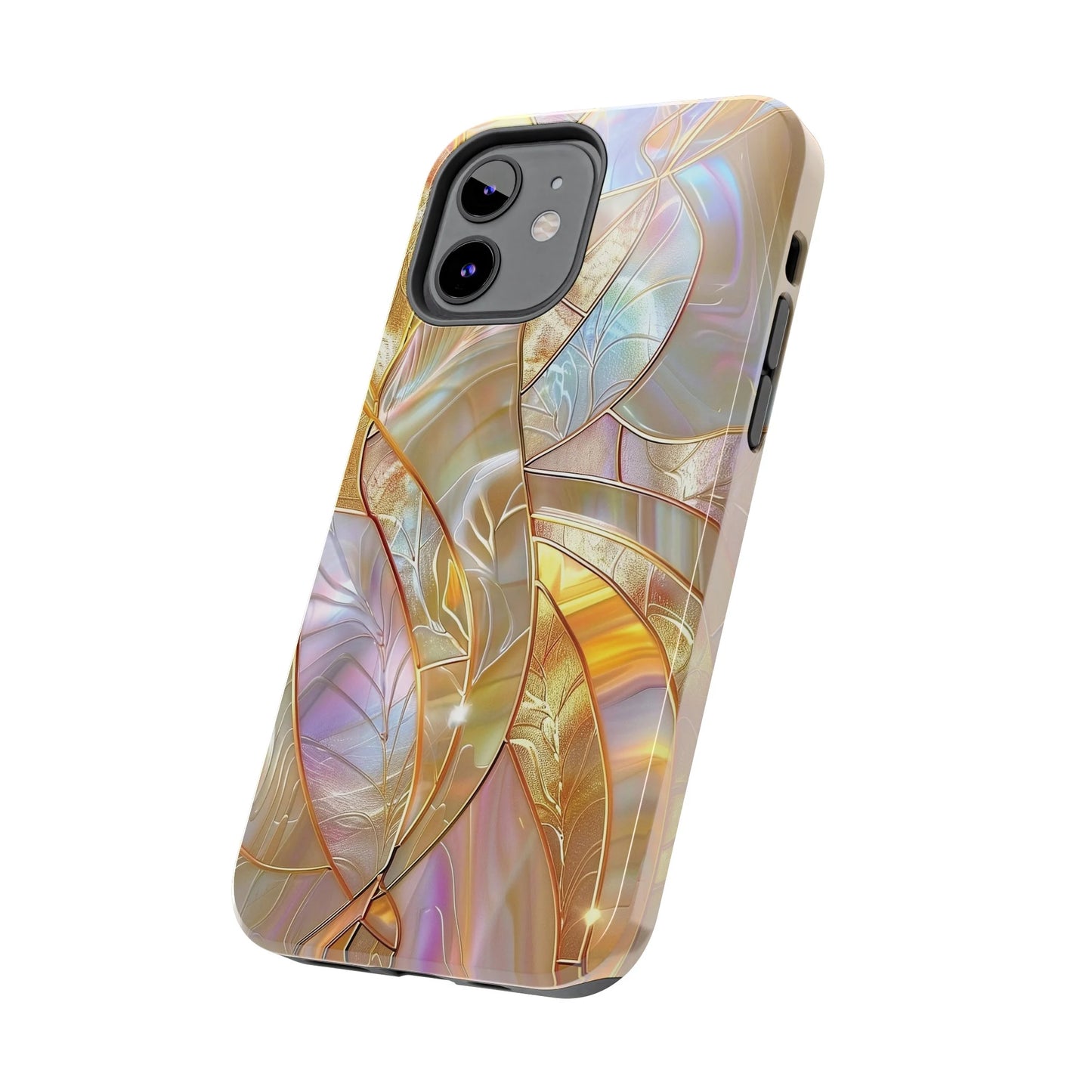 Gold and Pearl iPhone Case