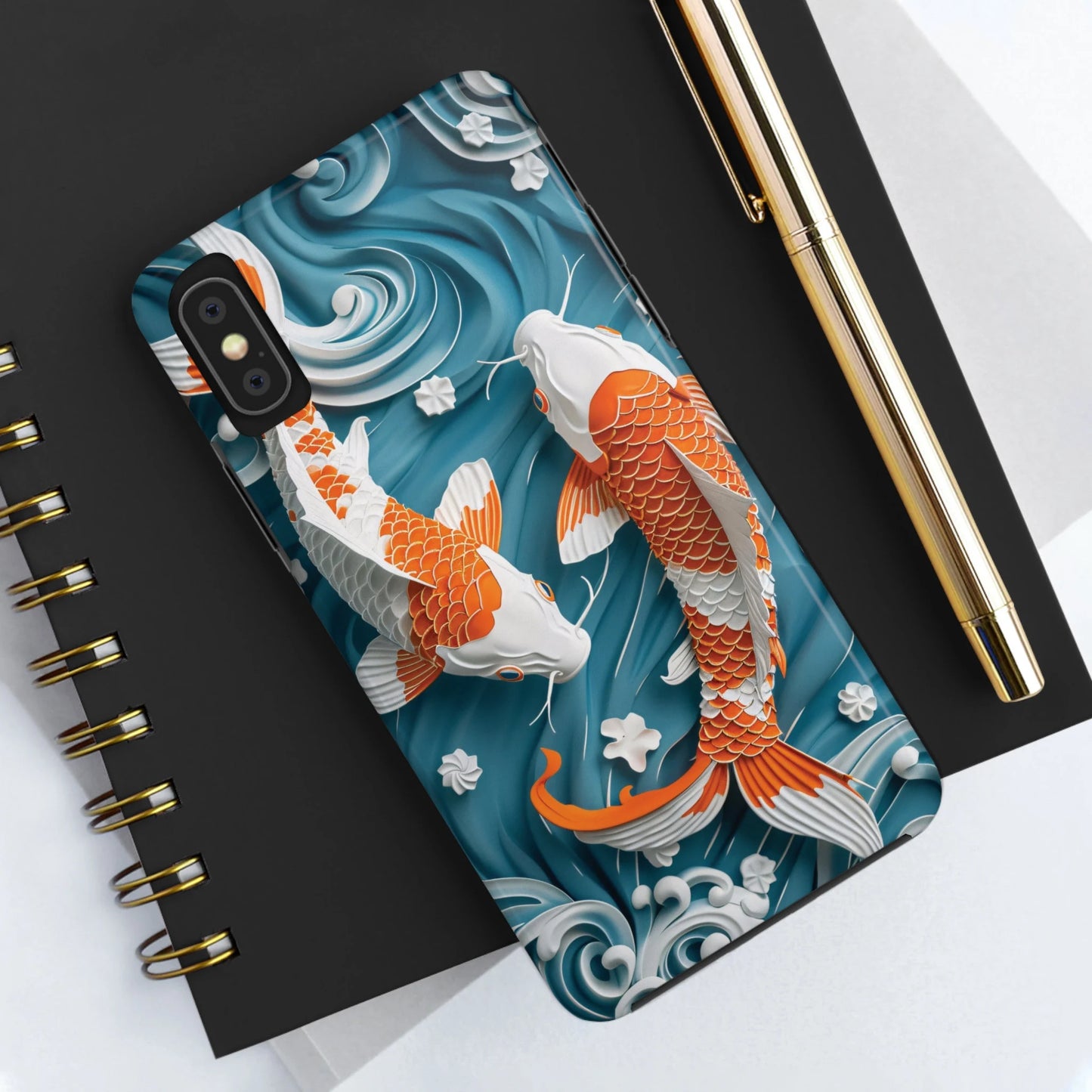 Two Koi Fish iPhone Case