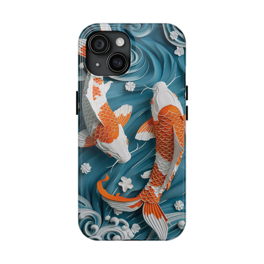 Two Koi Fish iPhone Case