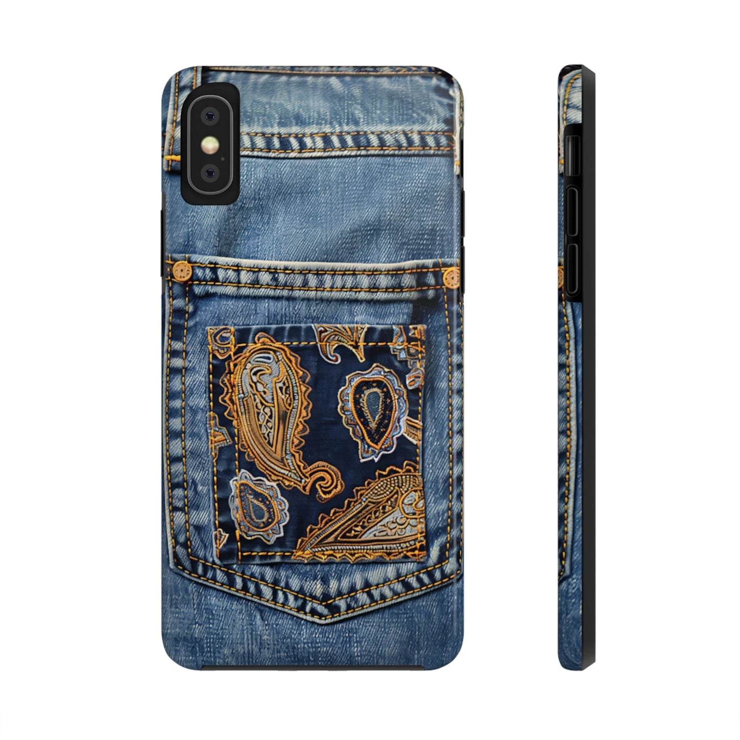 Blue Jean iPhone Case