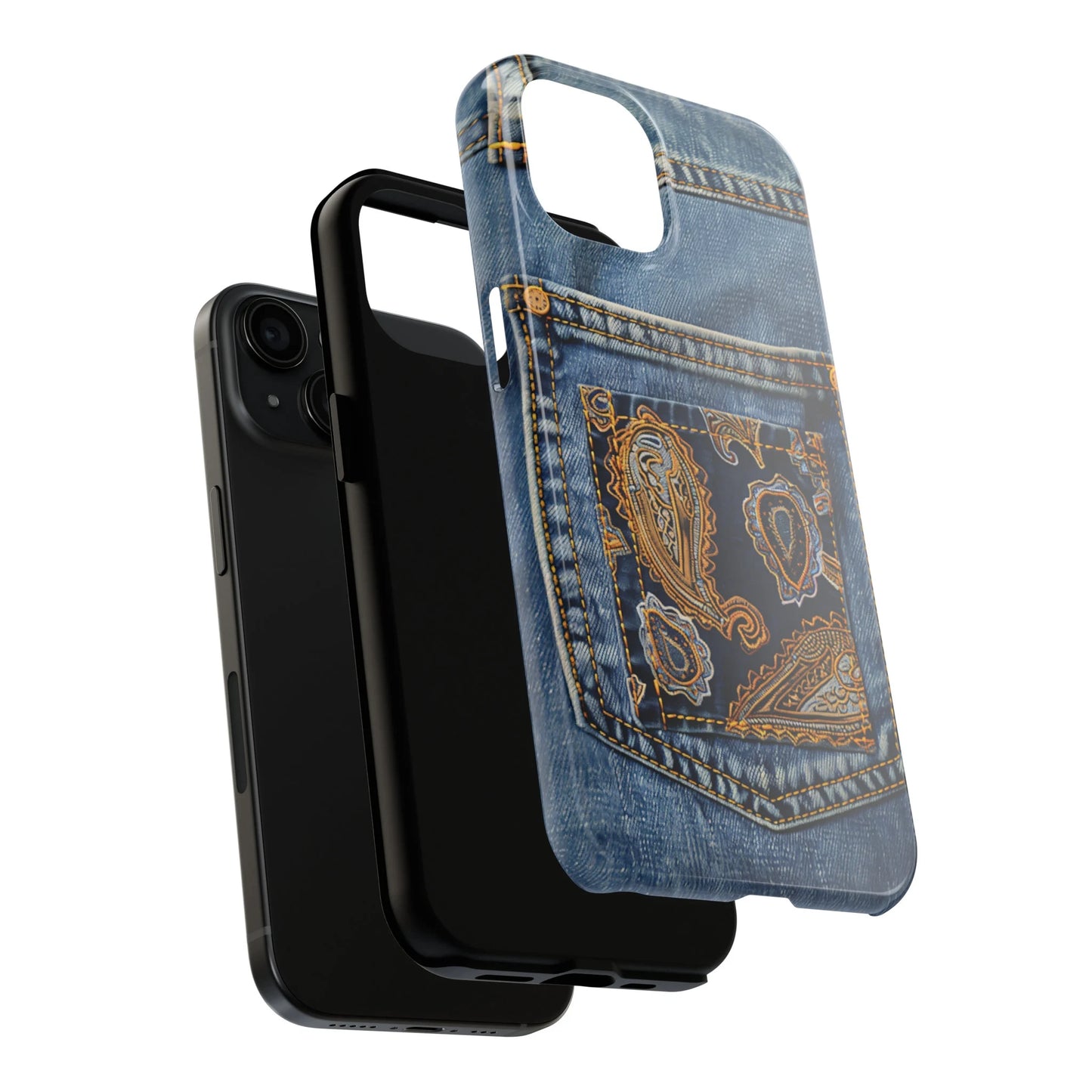 Blue Jean iPhone Case