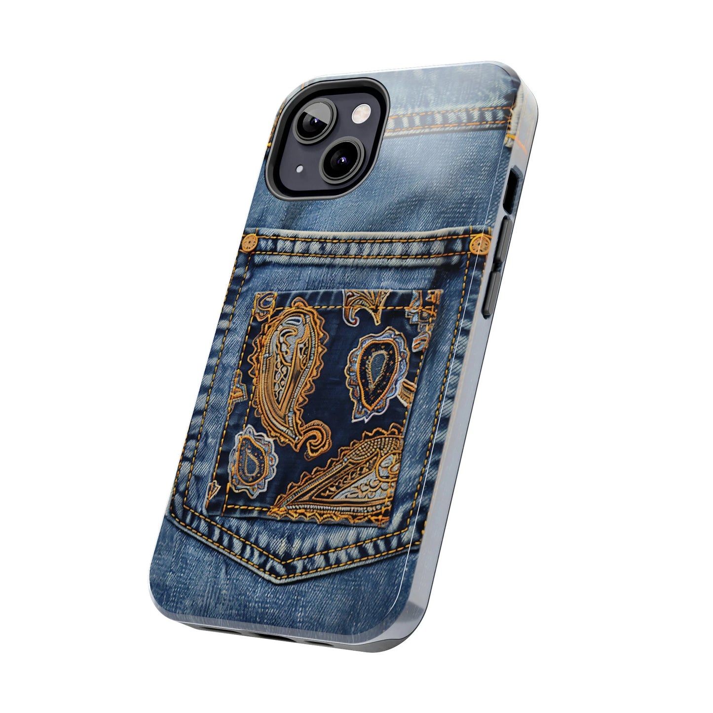 Blue Jean iPhone Case