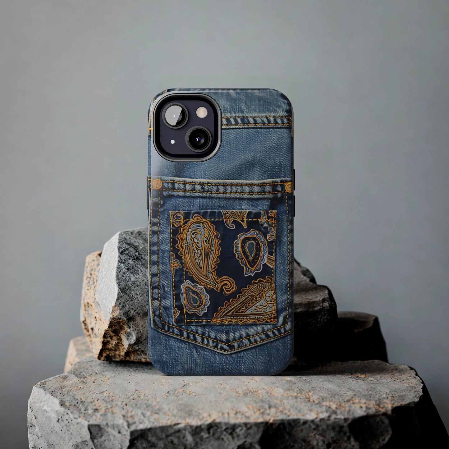 Blue Jean iPhone Case