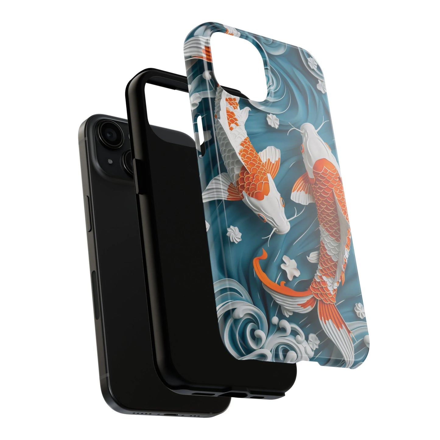 Two Koi Fish iPhone Case