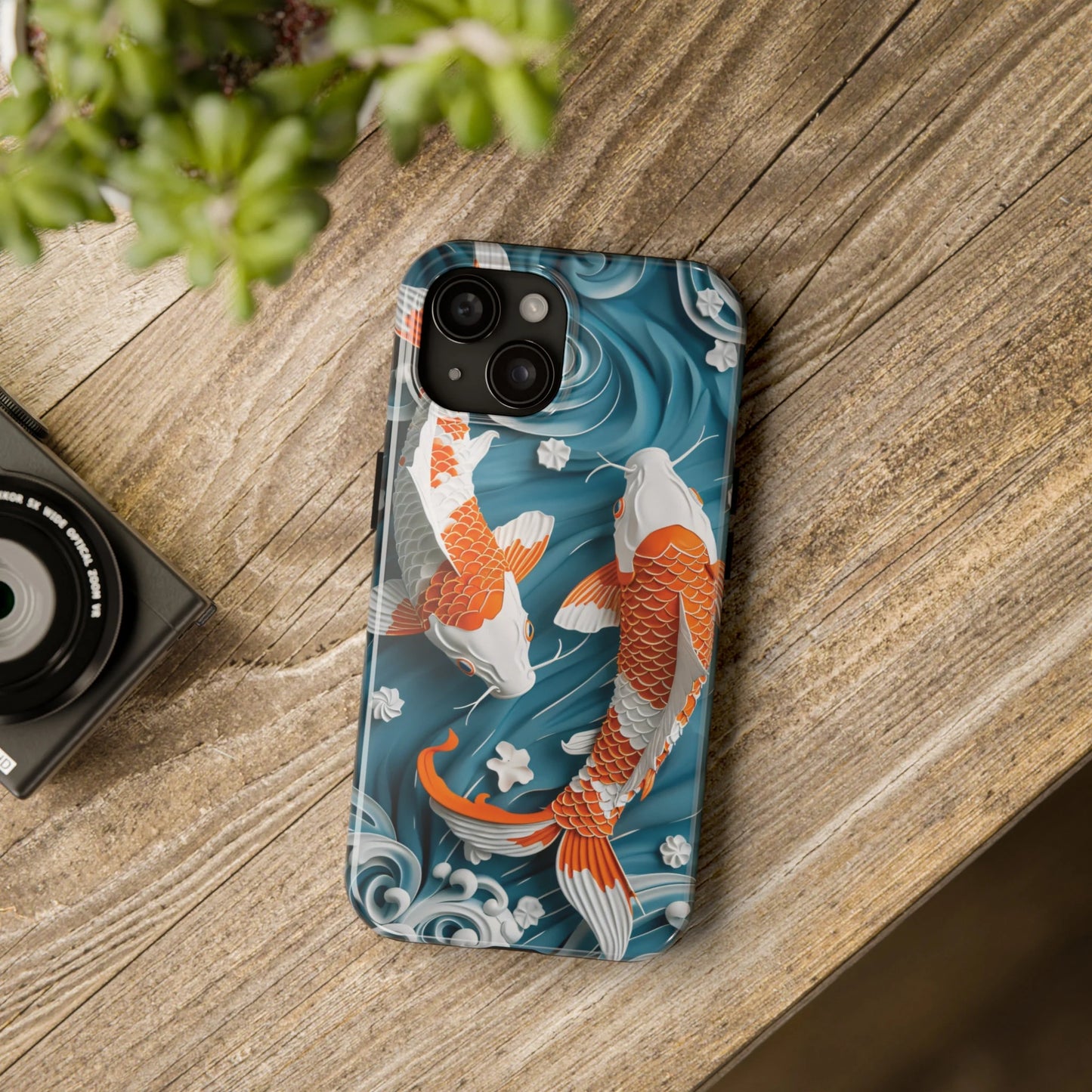 Two Koi Fish iPhone Case