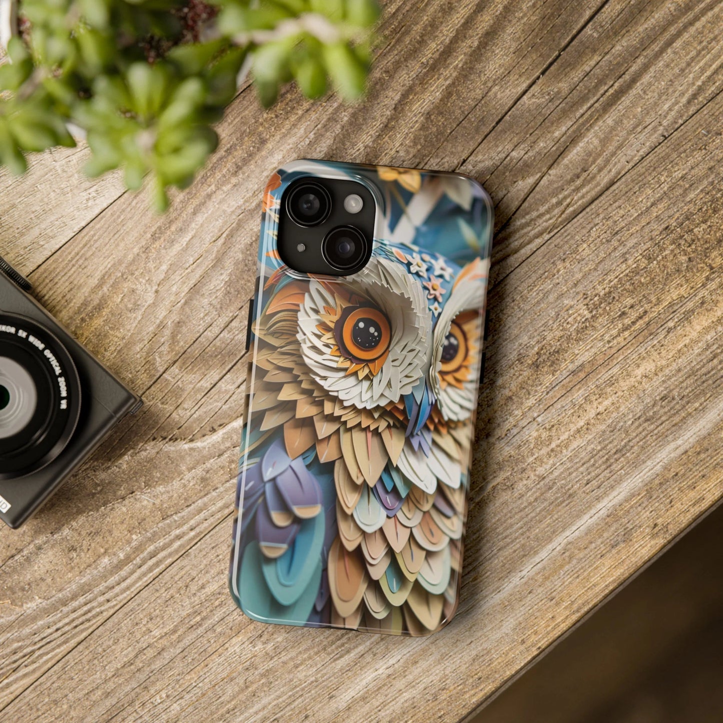 Paper Owl iPhone Case