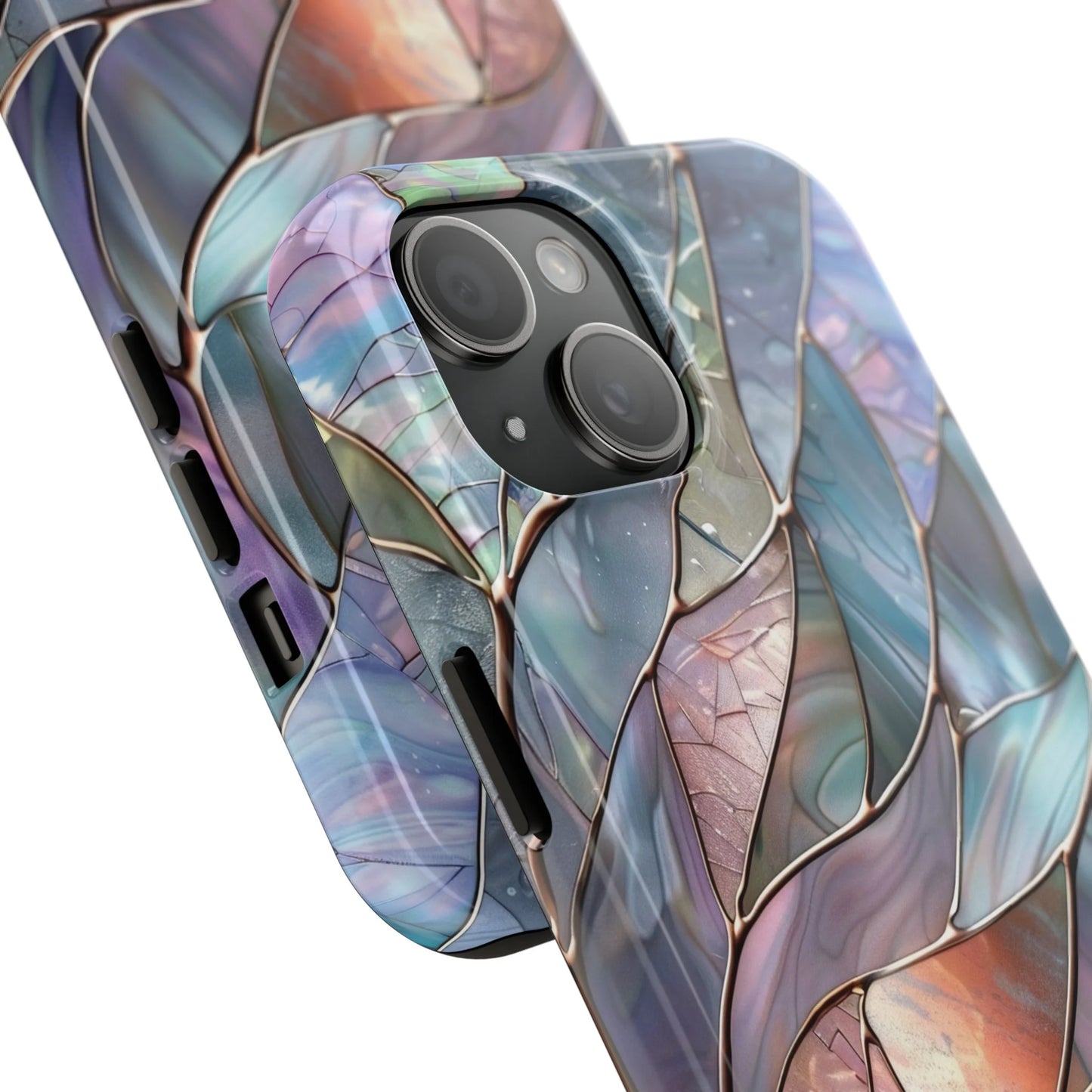 Abalone iPhone Case Pearl iPhone Case Nature iPhone Case Pastel iPhone Case Stained Glass iPhone Case Artistic iPhone Case Abstract Case