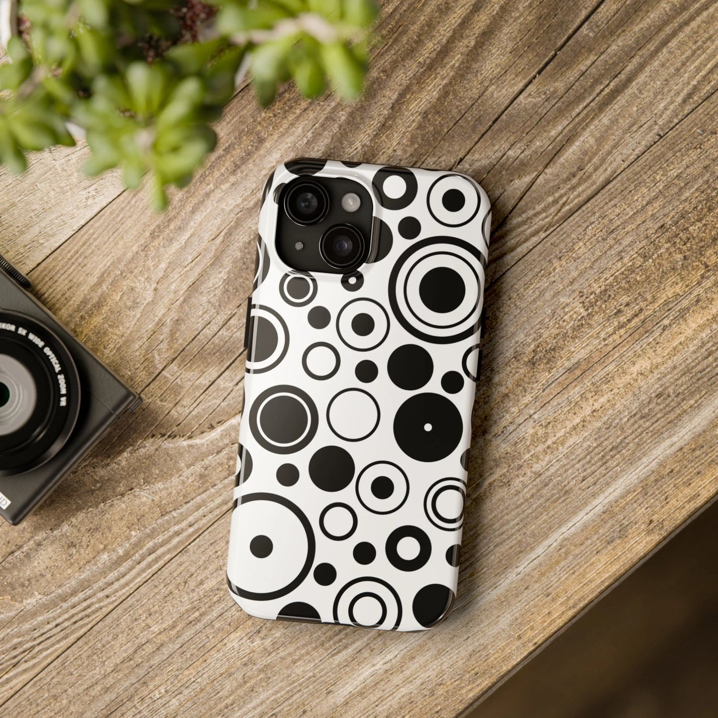 Circles iPhone Case