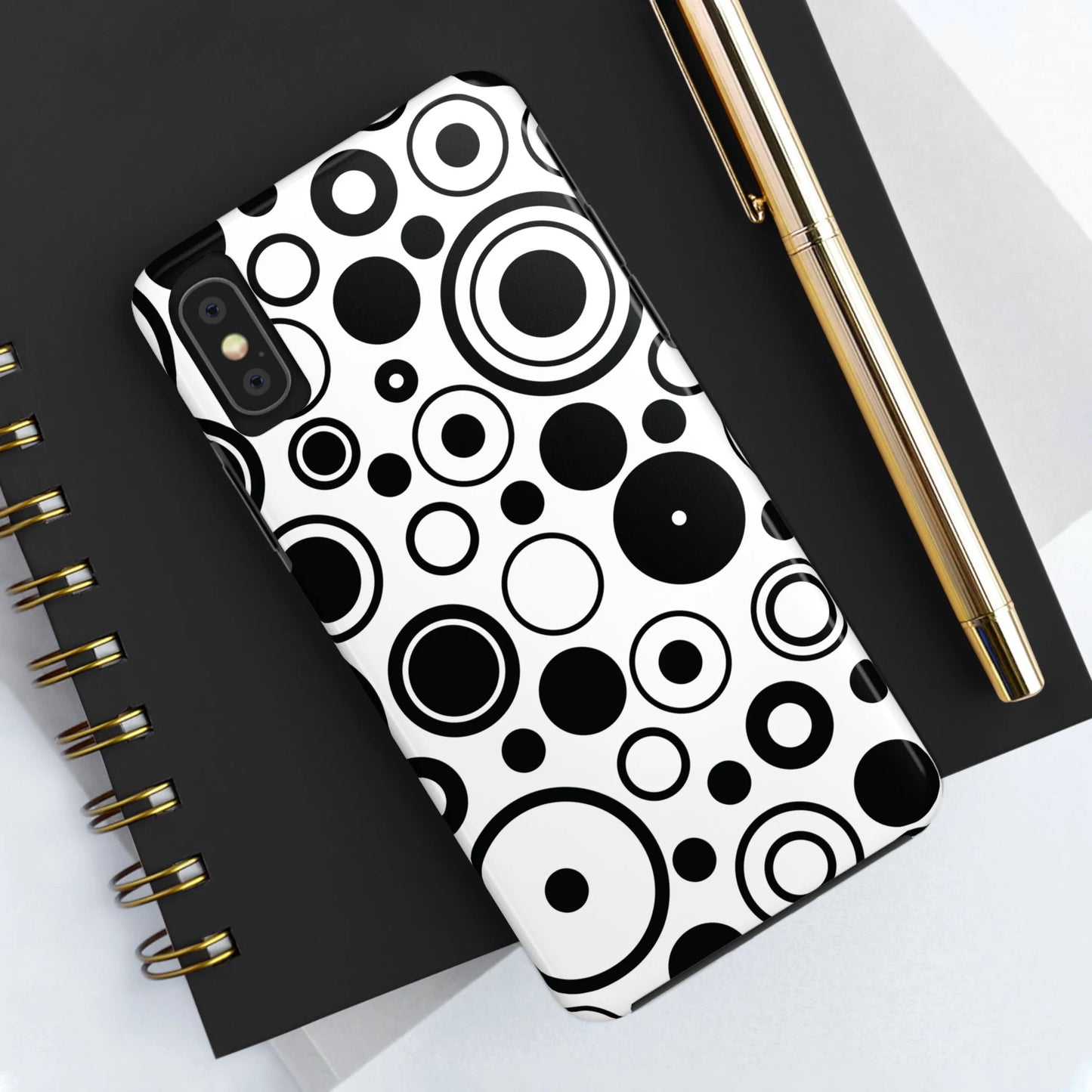 Circles iPhone Case