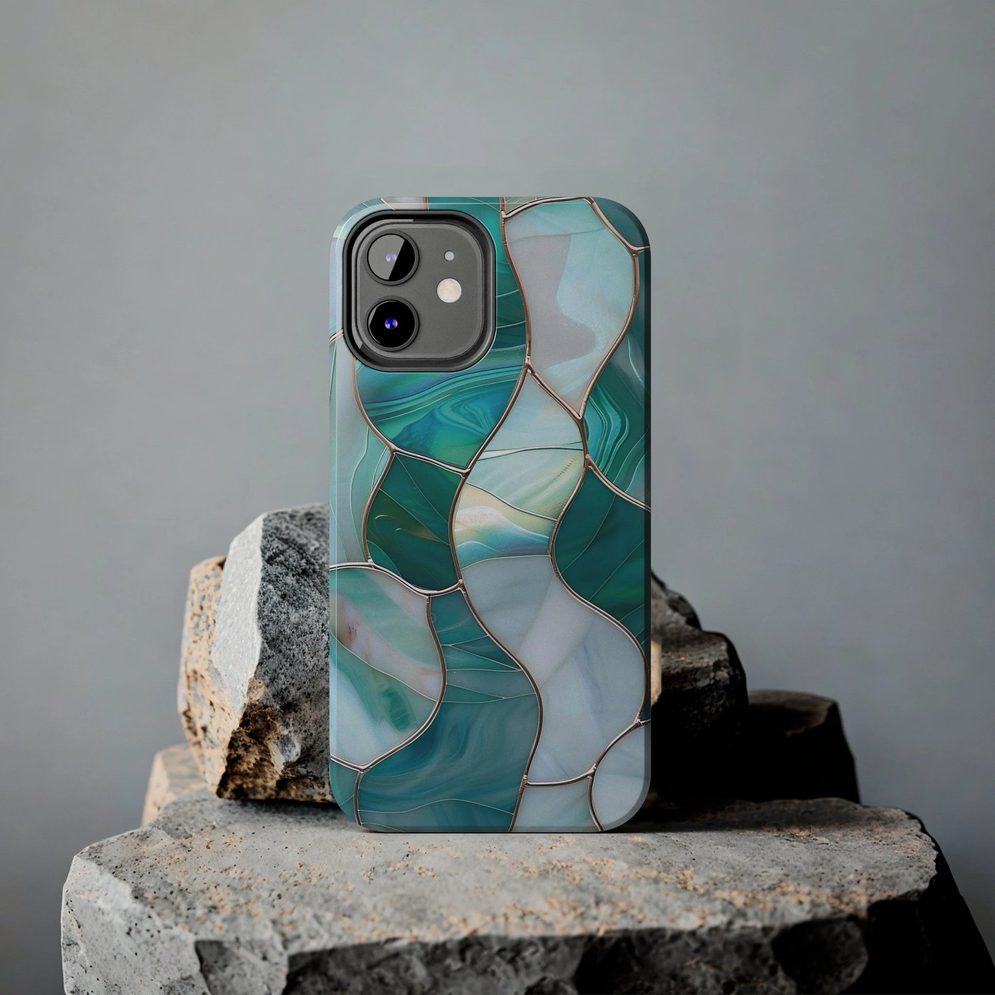 Teal and White iPhone Case – Case Underground Teal and White iPhone Case – Case Underground