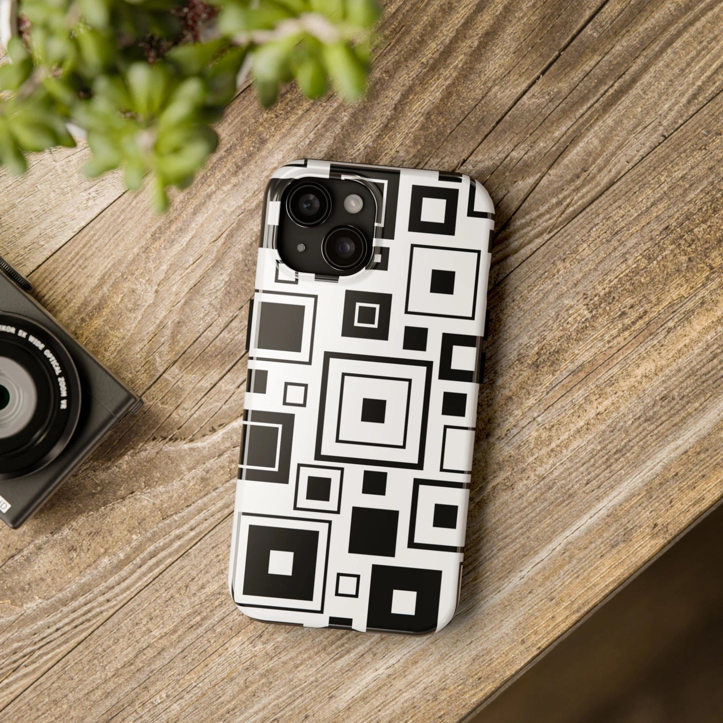 Squares iPhone Case